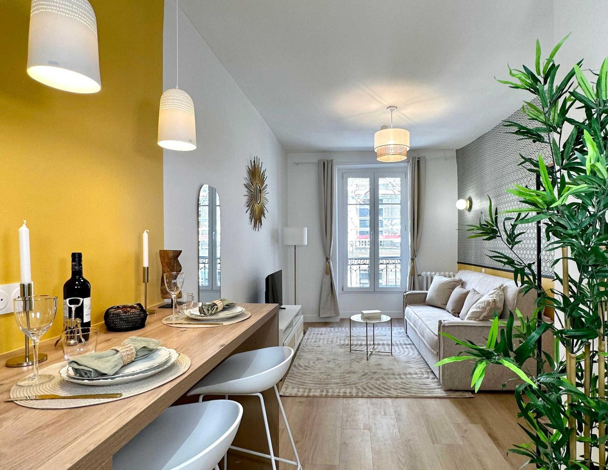 פריז Welcoming Studio Near Opera מראה חיצוני תמונה